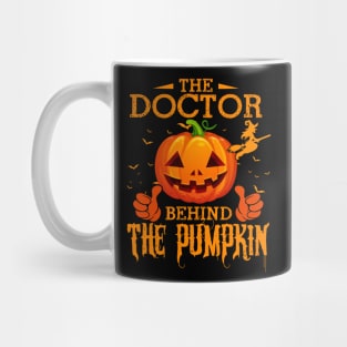 Mens The CHEF Behind The Pumpkin T shirt Funny Halloween T Shirt_DOCTOR Mug